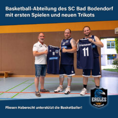 Sponsor Trikot Basketball