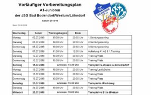 Screenshot A Junioren Trainingsplan 260618