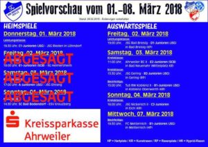 Spielvorschau 0103 080318 020318