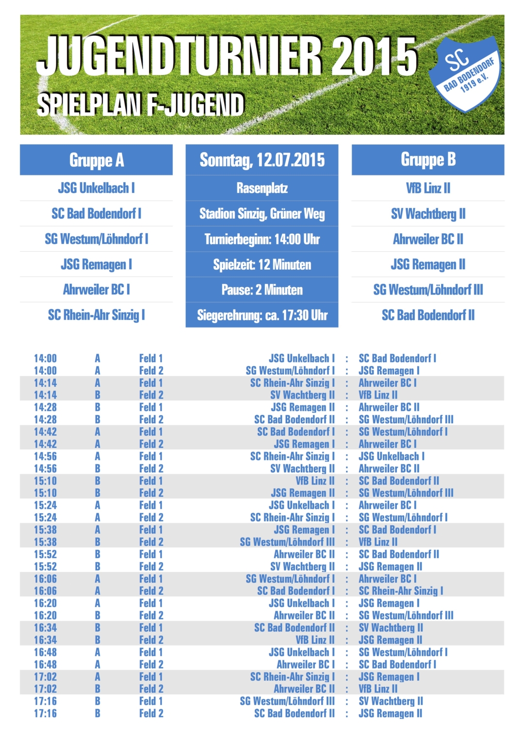 Jugendturnier-2015-F-Jugend-Spielpläne