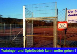 Sperrung Sportplaz Ist Aufgehoben 010318